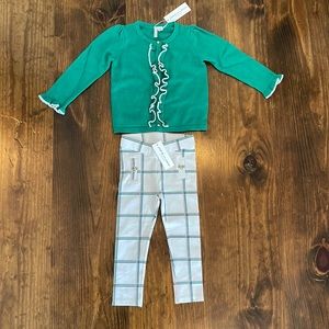 Janie and Jack BRAND NEW 2T Outfit